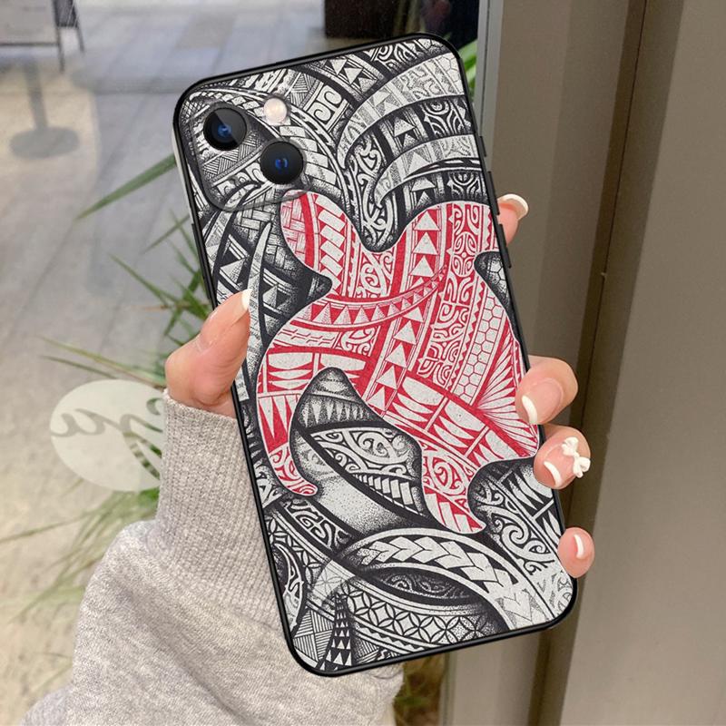 Traditional Hawaiian Island Pattern Case For iPhone 17 Pro Max 16 15 13 12 11 14 Pro Max Plus 13 12 Mini 16e 17 Air Back Cover