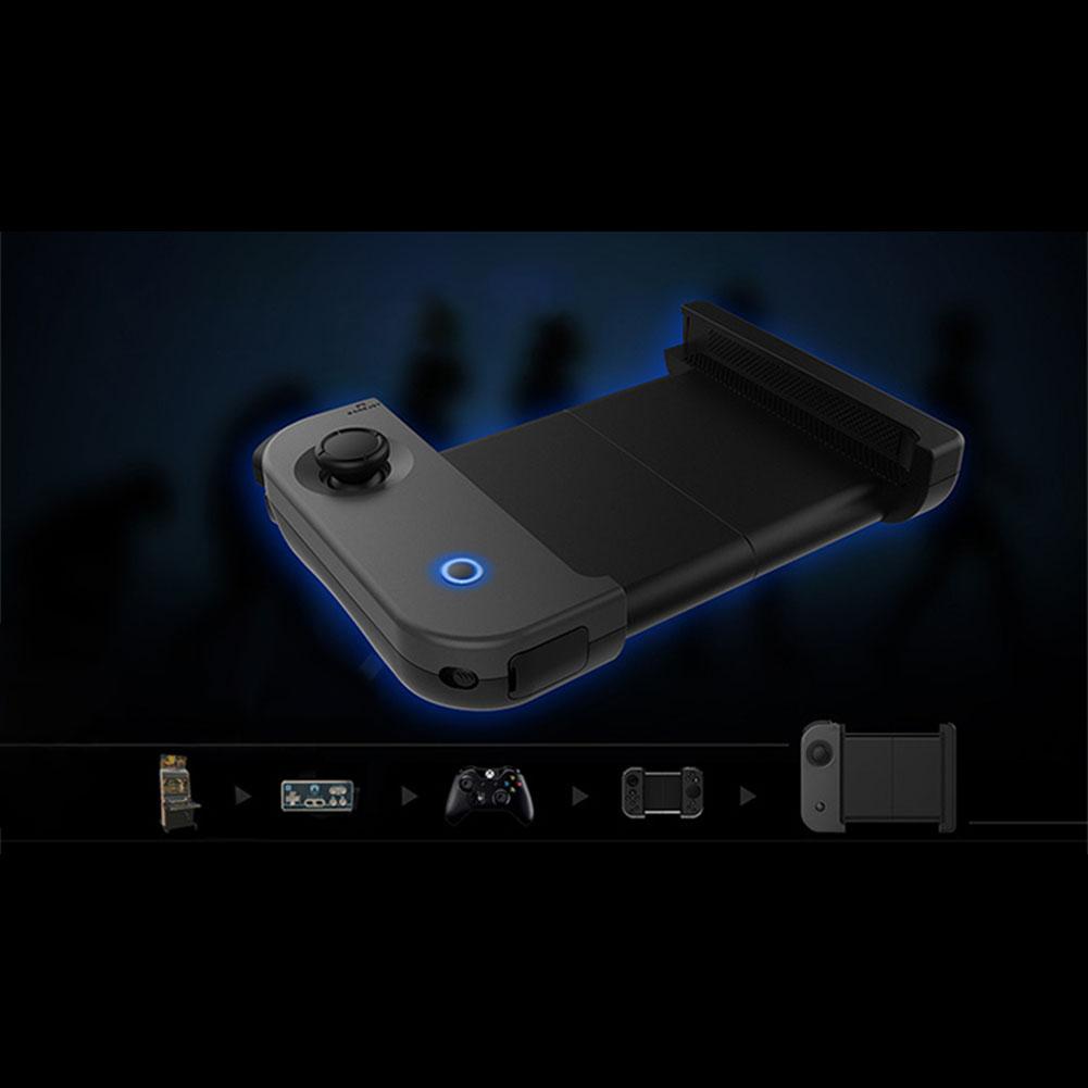 Kabelloser Bluetooth 4.0 Einhand-Spielecontroller mit Teleskop für Android/iOS Smartphone Telefon-Controller