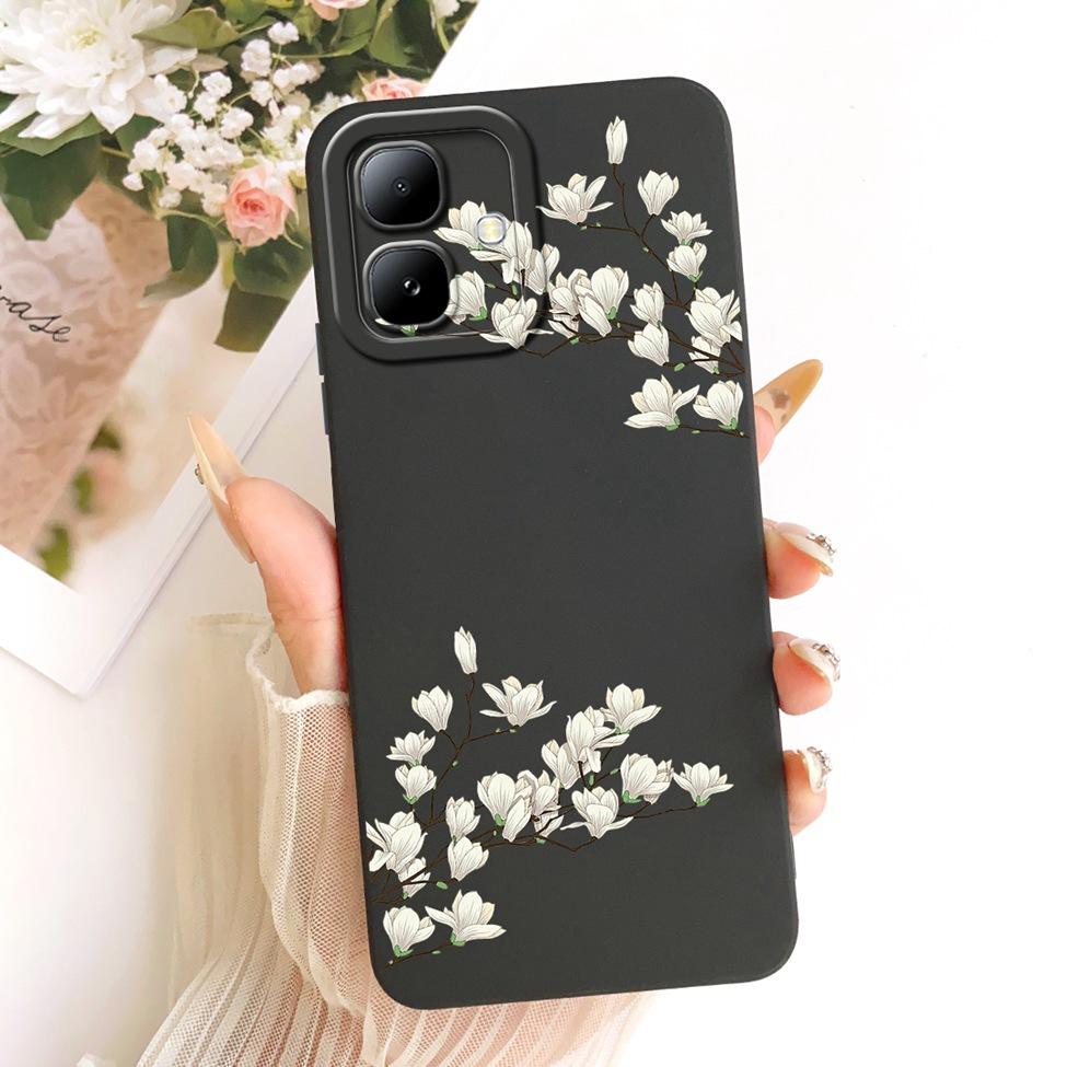 For Infinix Smart20 X6840 X6840B Phone Case For Infinix Smart 20 Cover Luxury Fashion Cute Cartoon Funny Painted Silicone Casing