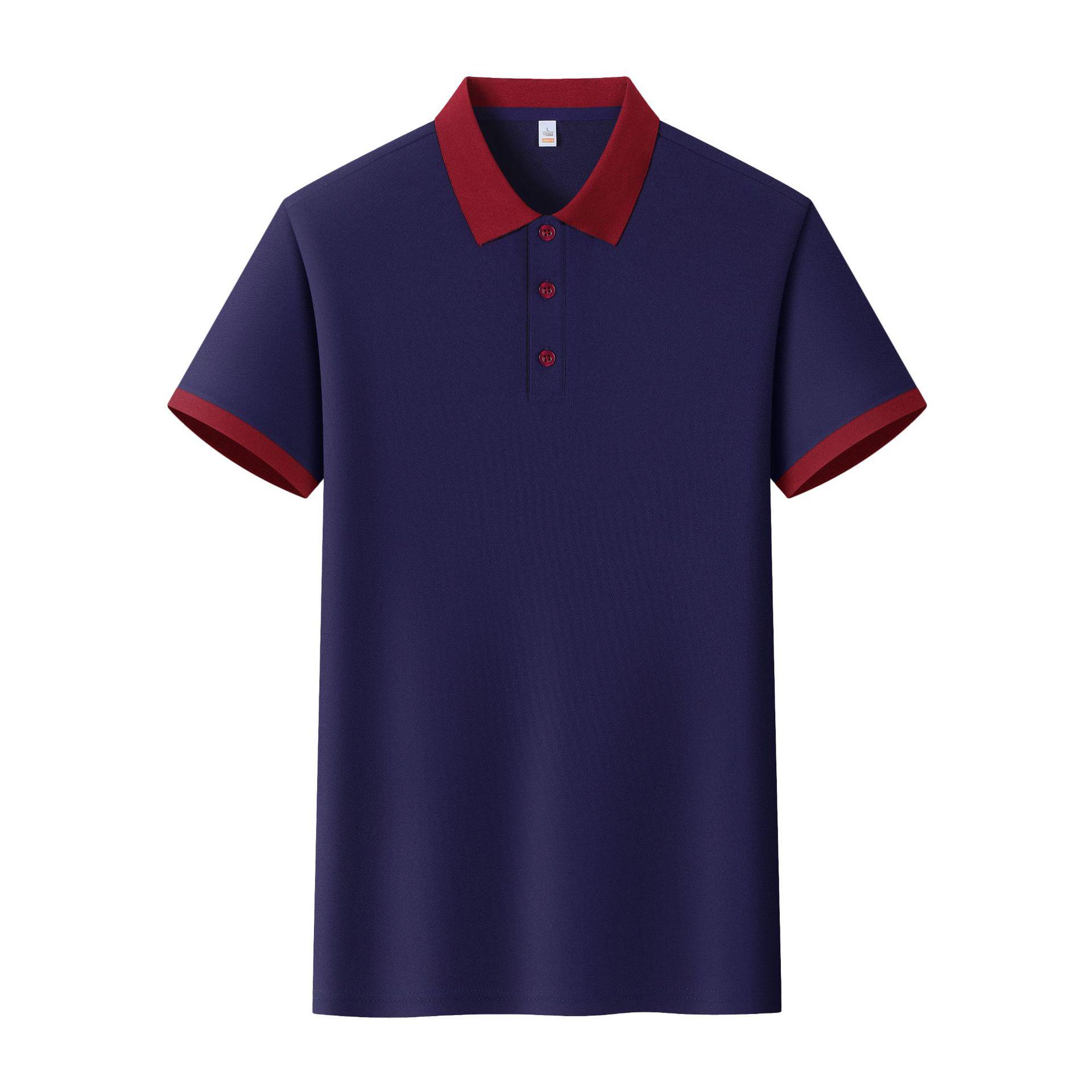 Color Block Men s Polo Shirt: Breathable, Stylish & Customizable Workwear S