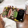 Classic Fashion Logo P-Paul F-Frank For IPhone 16 15 14 13 12 11 17 Pro Max Plus Wave Corrugated Phone Case Anti Drop Cover