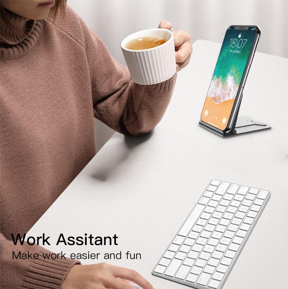 Stojak na biurko do telefonu komórkowego przenośny składany stojak na telefon komórkowy uchwyt na biurko do iPhone 15 14 13 Pro Max iPad Smartphone