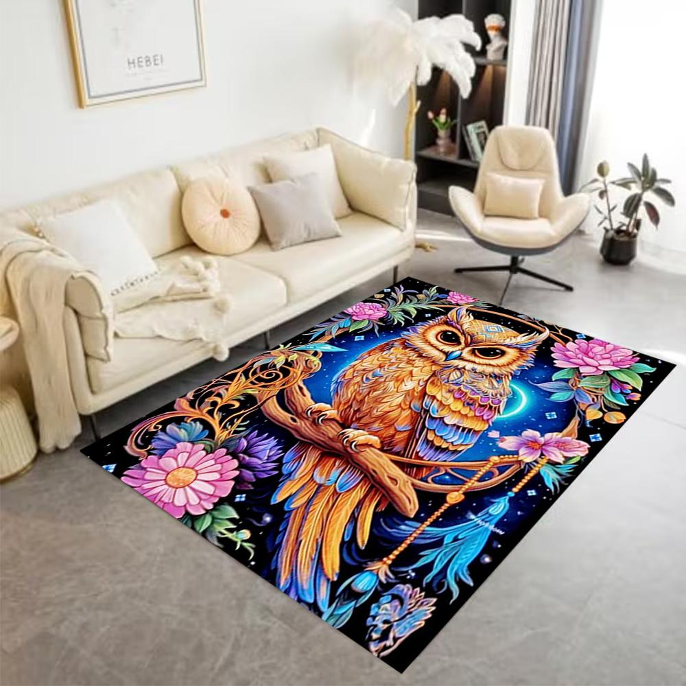 Nature Inspired Rugs Home Carpet Non Slip Office Decor Gift Living Room Bedroom
