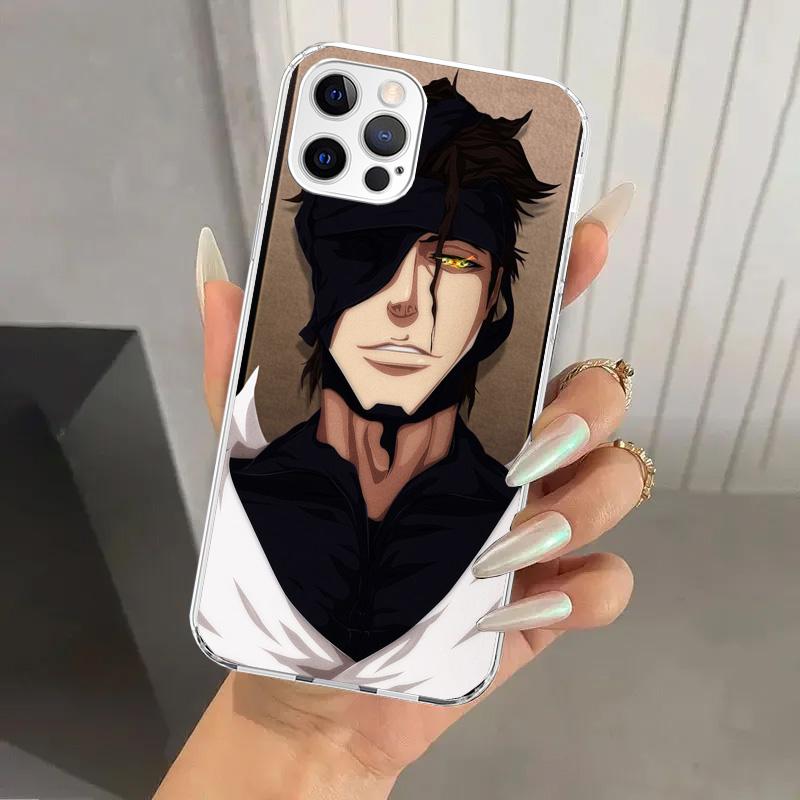 Bleach Aizen Sousuke Phone Case for Iphone 17 Air 16 15 Plus 14 13 Mini 12 11 Pro Max 16E 7 8 SE 2020 Soft Funda Print Shell 16