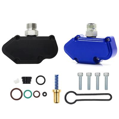 Fit for Powerstroke 6.0 2003-2007 Fuel Pressure Regulator Valves Billet Aluminum Diesels Spring Kit with Spring Housing
