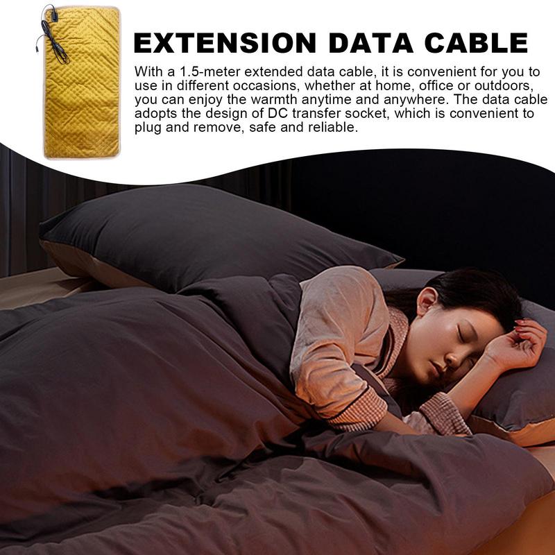 Human Body Physiotherapy Heating Pad Electric Blanket  3 Levels Adjustment Thermal Insulation Heat Therapy Pain Relief