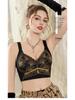 Wireless Lace Shaping Bra for Plus Size Women - Anti-Sagging Support