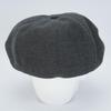 [St. Andrews] Unisex Newsboy Cap (Adjustable Size)  Golf Hat  042-4287005 020Gray FR