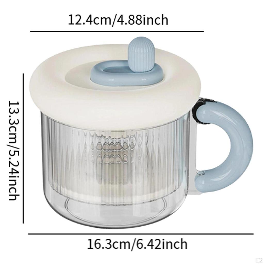 Container for Greek Yogurt Straining with Portable Design And Fine Mesh