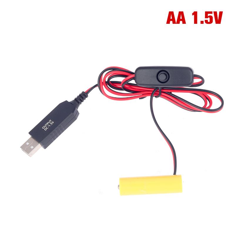 

Адаптер для акумулятора Dummy, USB-кабель живлення, перемикач, заміна акумуляторів для камери AA1.5V
