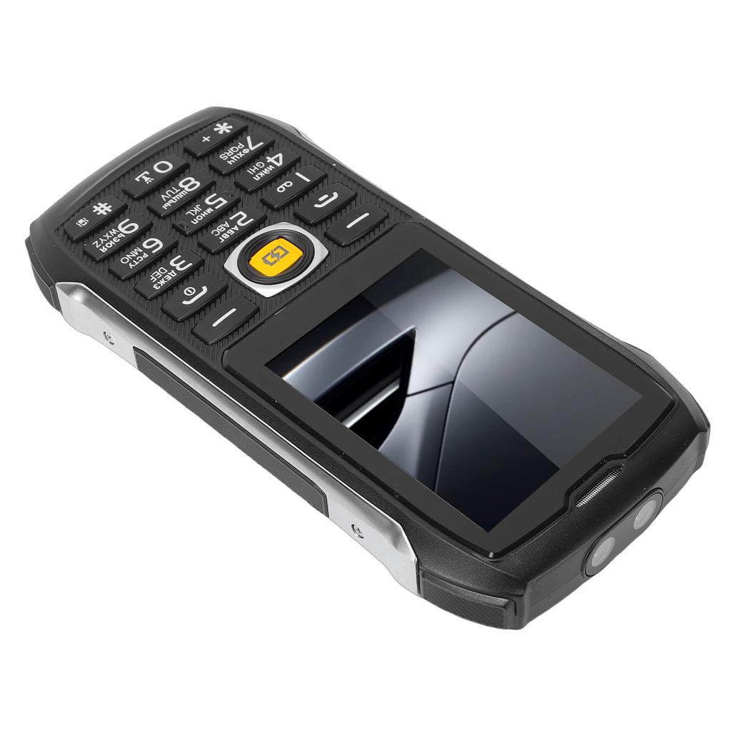 4G Entsperrt Robustes Handy Wasserdicht Sturzsicher Große Tasten Mobiltelefon mit SOS Netzwerk Bluetooth 2,8 Zoll