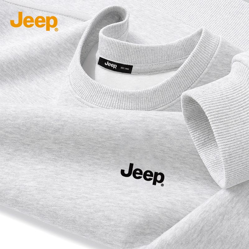 JEEP Men's Heavyweight Crew Neck Sweatshirt