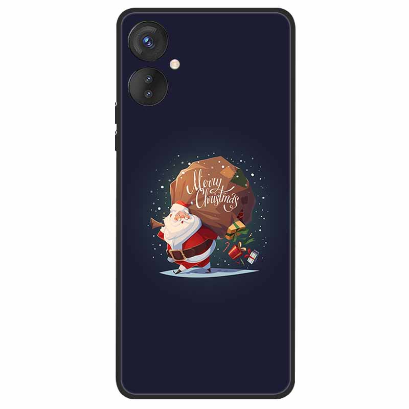 Christmas Case For Tecno Spark 9 Pro POP 5 LTE 7 7T 5 Pro Silicone Soft TPU Cover for Tecno Spark9 Pro 9Pro KH7 Case POP5 LTE