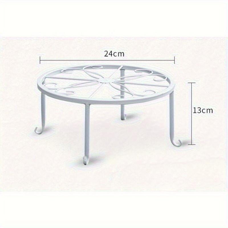 Tall Plant Stand Metal Flower Pot Holder Heavy Duty Cast Iron Plant Stand, Tall Vintage Flower Pot Holder Indoor Outdoor Plant