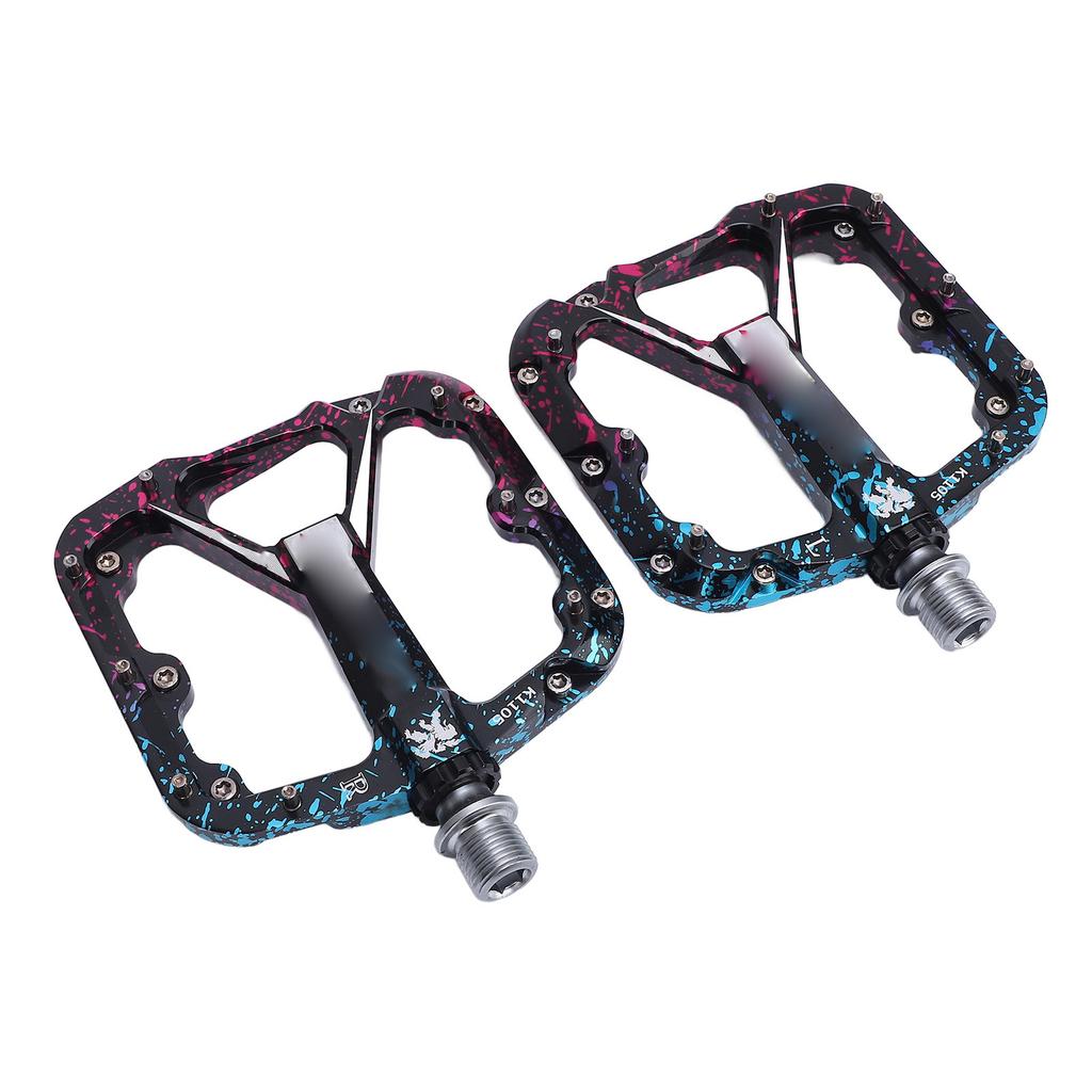 Pédale de vélo 3 Roulements Haute Résistance Élargie Antidérapante Ultra Fine Vélo de Montagne Camouflage