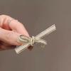 Fashion Bow, Duckbill Clip, Small Fresh Hairpin, Headgear, High-End Hairpin, Bangs, Side Clip.