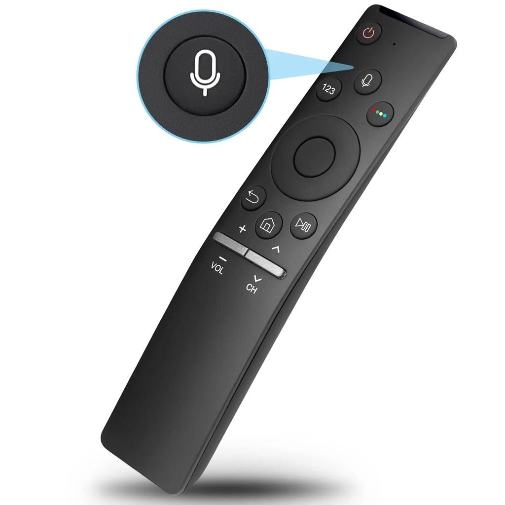 Black Samsung Voice Remote Control For Bn59-01298c Tv With Long Transmission Range