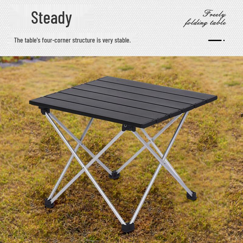 Aluminum Alloy Roll-up Folding Camping Table