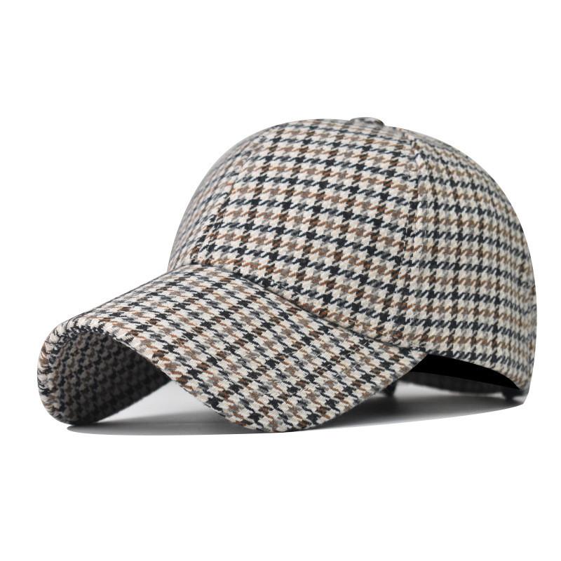 Tongue Duck Hat Thousand Bird Pattern High End Design Baseball Thickened Hat