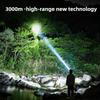 LED Strong Light Induction Type Rechargeable Long Battery Life Super Bright Portable Remote Projection Headlight