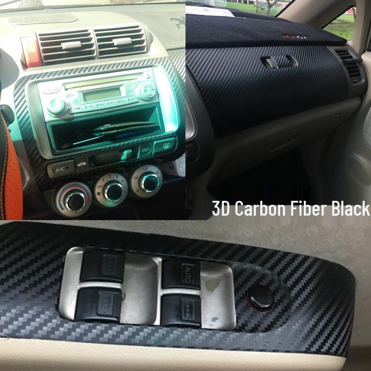 Carbon Fiber Interior Film for 2004-2007 Fit/City Center Console Modification