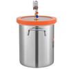 Vacuum Chamber Tempered Glass Lid Vacuum 11.4 L Degassing Chamber Silicone
