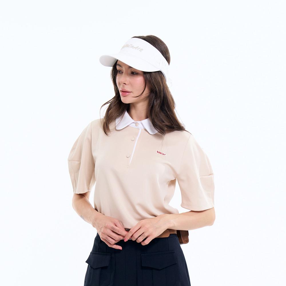 BENECIA12 Flat Cushion Short Sleeve Beige