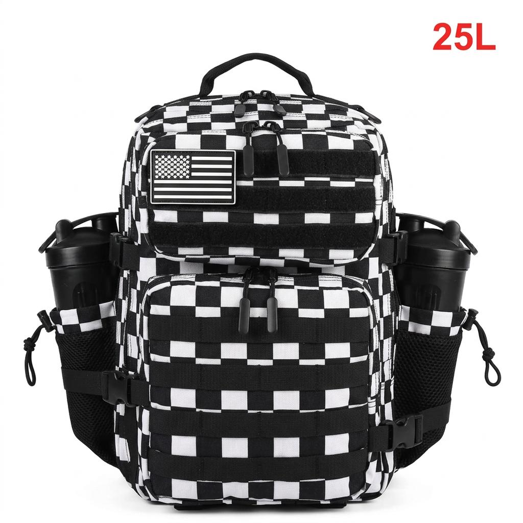 25L Tactical Backpack for Women Outdoor Travel Hiking Bug Out Bag Weekend Exercise Athletics Gym Rucksack with Dual Cup Holder
