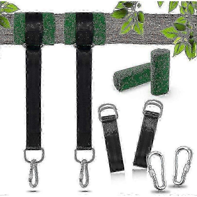 Tree Swing Hanging Straps Set - 5M/5ft Ultra Strong Hammock Straps Supporting 2200 LBS