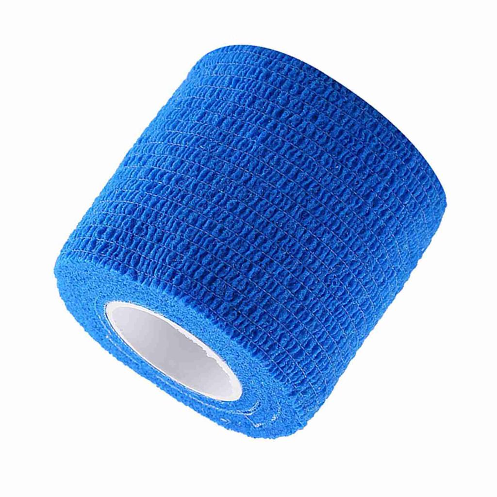 5 Rolls Celsiusset Waterproof Self Adhesive Bandage Tape Finger Joints Wrap Sports Care(Green)