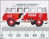 Oxford Scale Volkswagen Bus Miniature OXFORD 1962 Bus T1 Diecast with 1/76 Car, Car, Derivan, Surfboard, Coca-Cola
