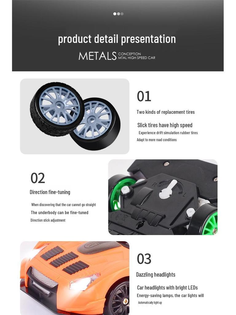 AE86 High-Speed 4WD RC Drift Racing Car - Professional Remote Control GTR Toy