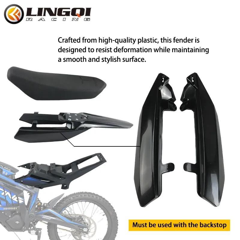 LINGQI RACING Garde-boue Modifié pour Moto Couvercle Garde-boue Panneau Latéral Arrière Pour Talaria Sting R MX4 X3 MX5 Pro Vélo Électrique