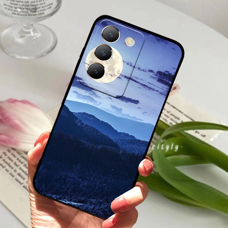 For Vivo V40 SE Case Cool Animals Soft Silicone TPU Phone Cover For Vivo V40 SE 5G Back Cover Bumper Protector Soft Bag TPU Capa