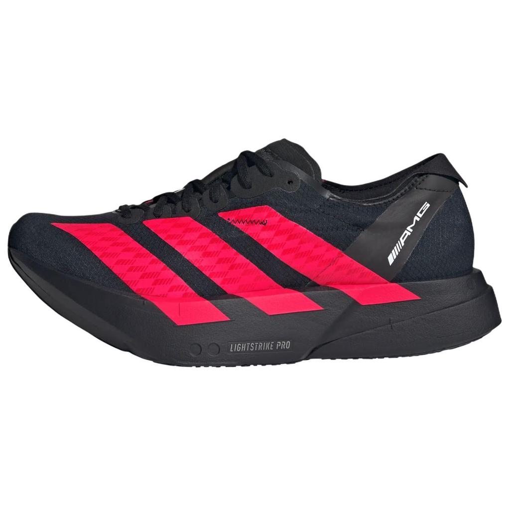 Adidas AMG X  Adizero Adios Pro 4 Comfortable Soft Lightweight Non-Slip Running Shoes Women Sneaker Black Red KH8839