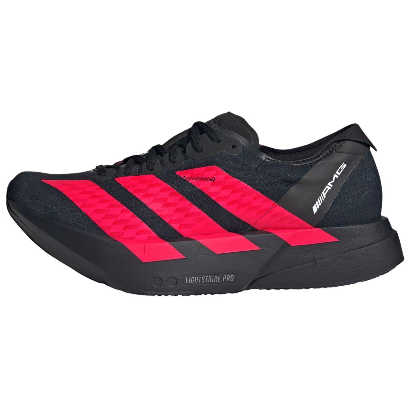 

Adidas AMG X Adizero Adios Pro 4 Comfortable Soft Lightweight Non-Slip Running Shoes Women sneaker Black Red KH8839 39⅓