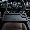 2-in-1 Car Steering Wheel Tray, with Laptop Stand & Cup Holder, Multi-use for Vehicles