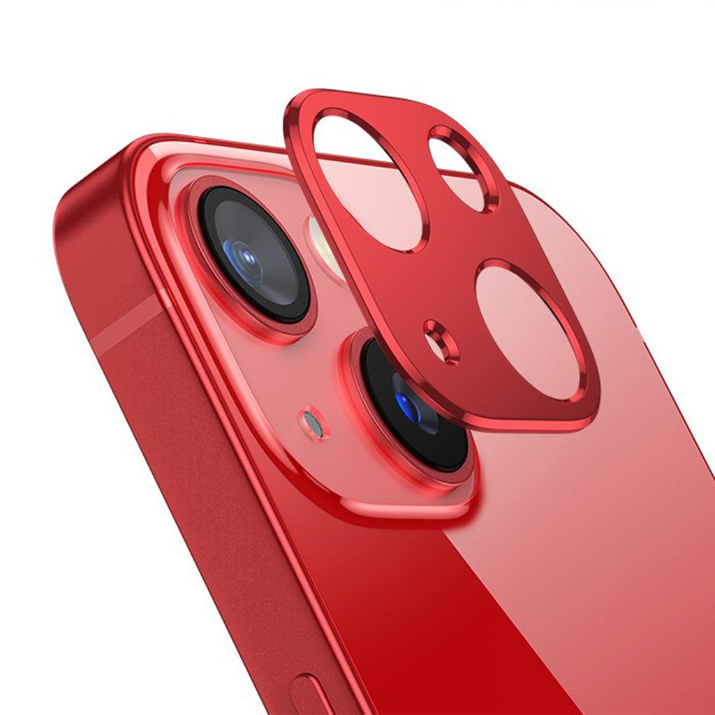 KALEBOL KLB-LPC005 For iPhone 13/13 mini Hollow Lens Protector Aluminum Alloy Phone Camera Bezel Cover
