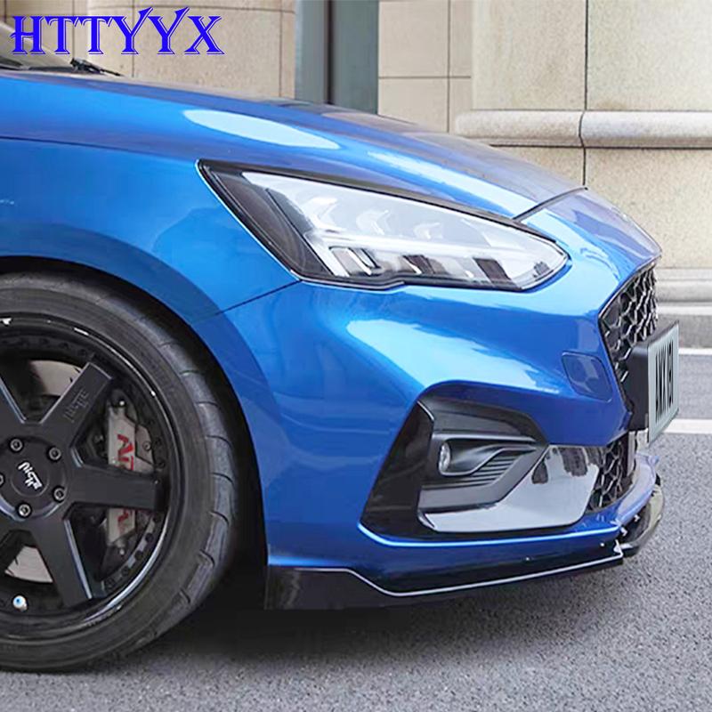 Fit For Ford Focus Mk4 ST ST-Line 2019 2020 2021 Car Front Bumper Splitter Lip Diffuser Body Kit Spoiler Guard