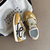 2025 spring and autumn stars of the same style~ German training shoes women's inner height increase crooked wide head casual retro ins tide ca