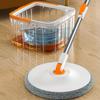 Household Cleaning Mop Water Separation 360 Rotating Spin Mop Microfiber Hand-Free Lazy Squeeze Mop Self-Cleaning Flat Plate Mop