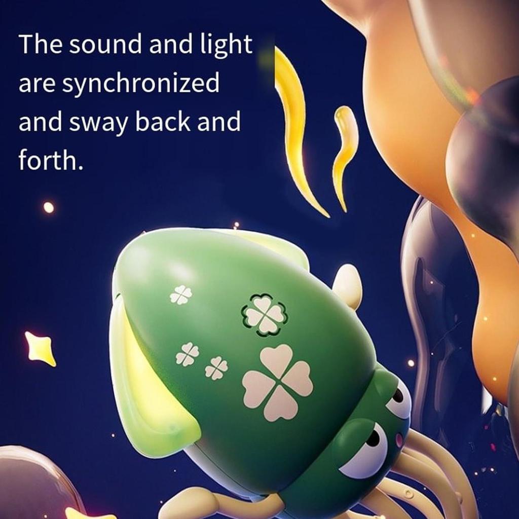 New Dancing Octopus Kid Electronic Pet Toys Cartoon Interactive Development Moving Education Toddler Toys Dancing Octopus Gift