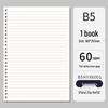 A5/B5 Detachable PP Student Notebook, Loose-leaf Multi-hole Binder