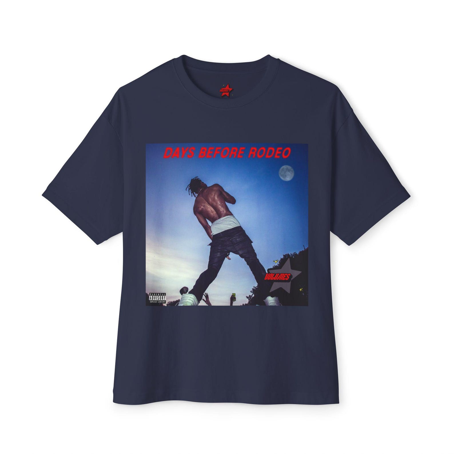 Days Before Rodeo Album Merch Unisex Tee, Y2K Logo Streetwear, Oversized Boxy T-Shirt, Rodeo Album Clothing, Vintage Tee M