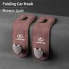 Car Seat Back Single Hook Heart Shaped Pothook For Lexus CT ES GS NX IS250 CT200h IS300h ES300h RX400h NX300h IS200 AEP1