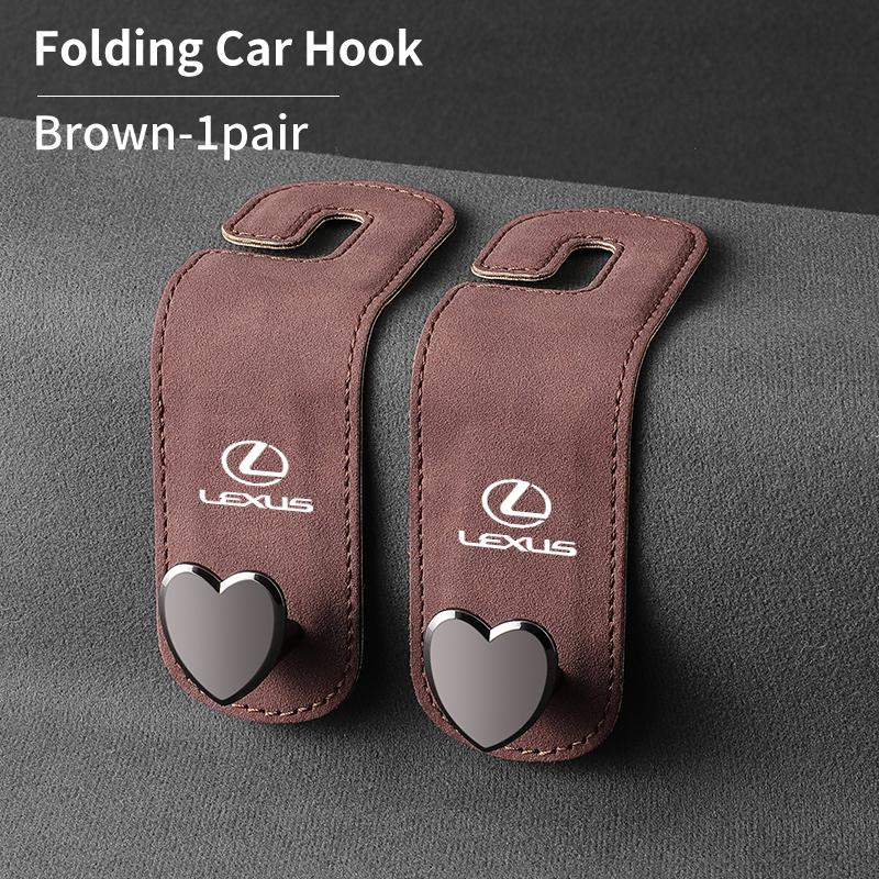 Car Seat Back Single Hook Heart Shaped Pothook For Lexus CT ES GS NX IS250 CT200h IS300h ES300h RX400h NX300h IS200 AEP1