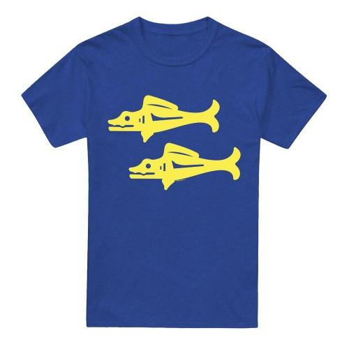 Legends of the Hidden Temple Unisex Adult Blue Barracudas T-Shirt