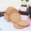 Wine Home Decoration Heat Resistant Non-Slip Natural Cork Coasters Placemats Table Mat Mug Pad