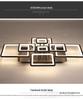 Modern Minimalist LED Acrylic Rectangular Ceiling Light for Living Room or Bedroom