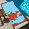 S-strawberry cute K-king Towel Beach Quick Dry Soft Pool Towels Gift for Travel Gym Shower Camping sports